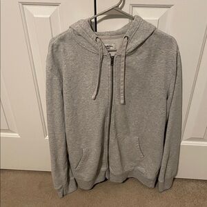 Goodfellow & Co Men's Gray Zip Up Hoodie Extra Large (Like New)